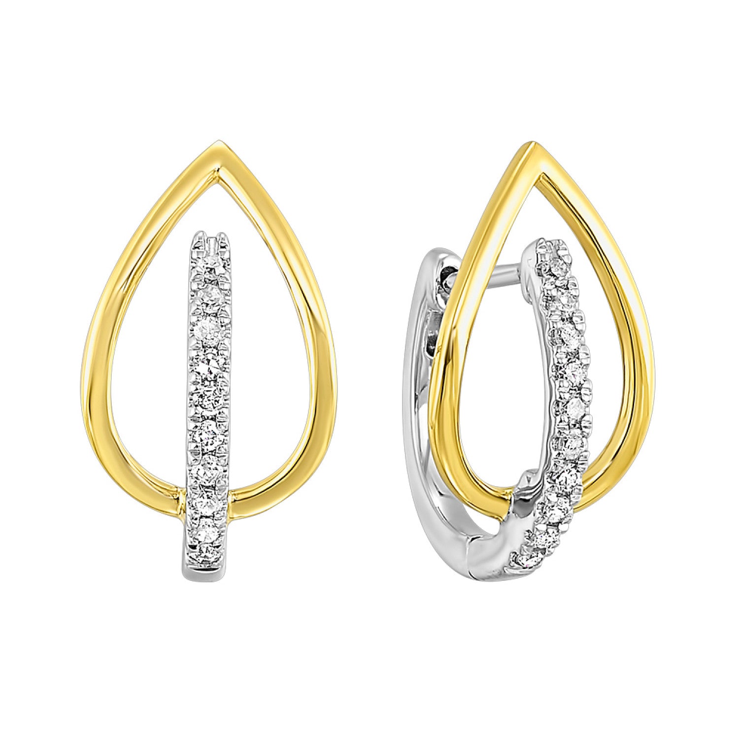 Buy Floral Majestic Diamond Earrings Online - Zaveribros